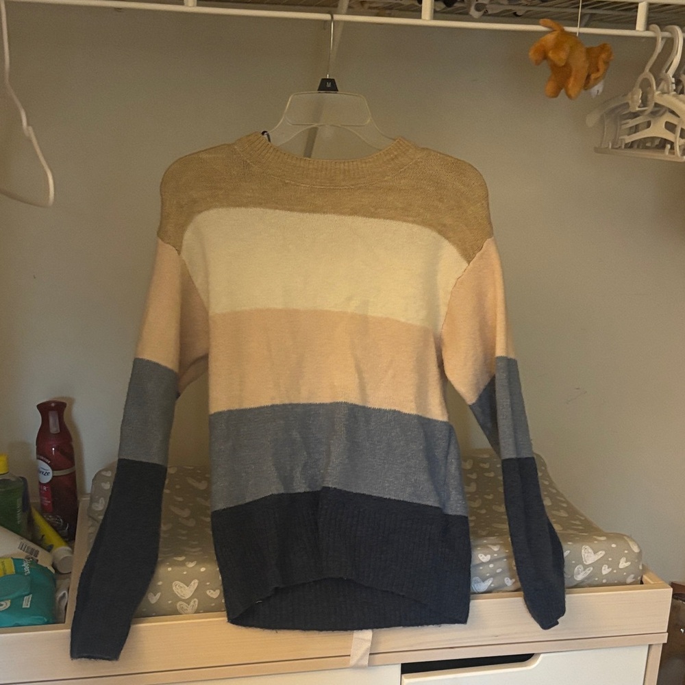 Colorblock Women's Sweater